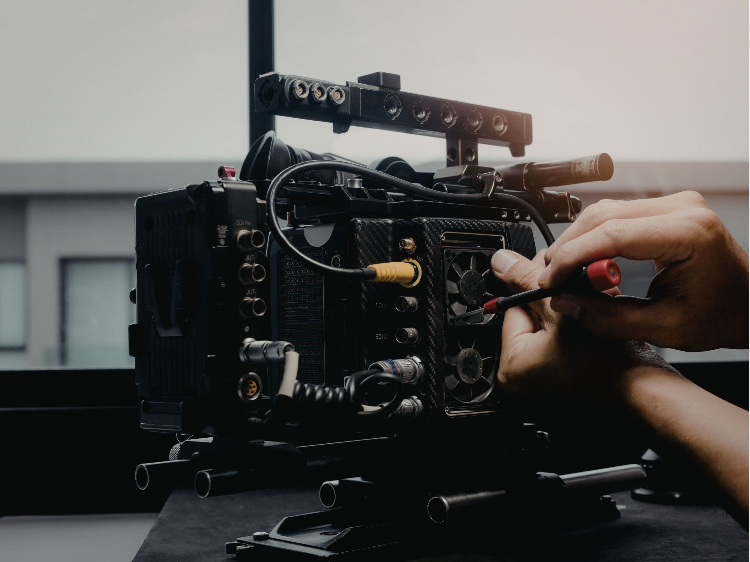 RED Komodo and lenses