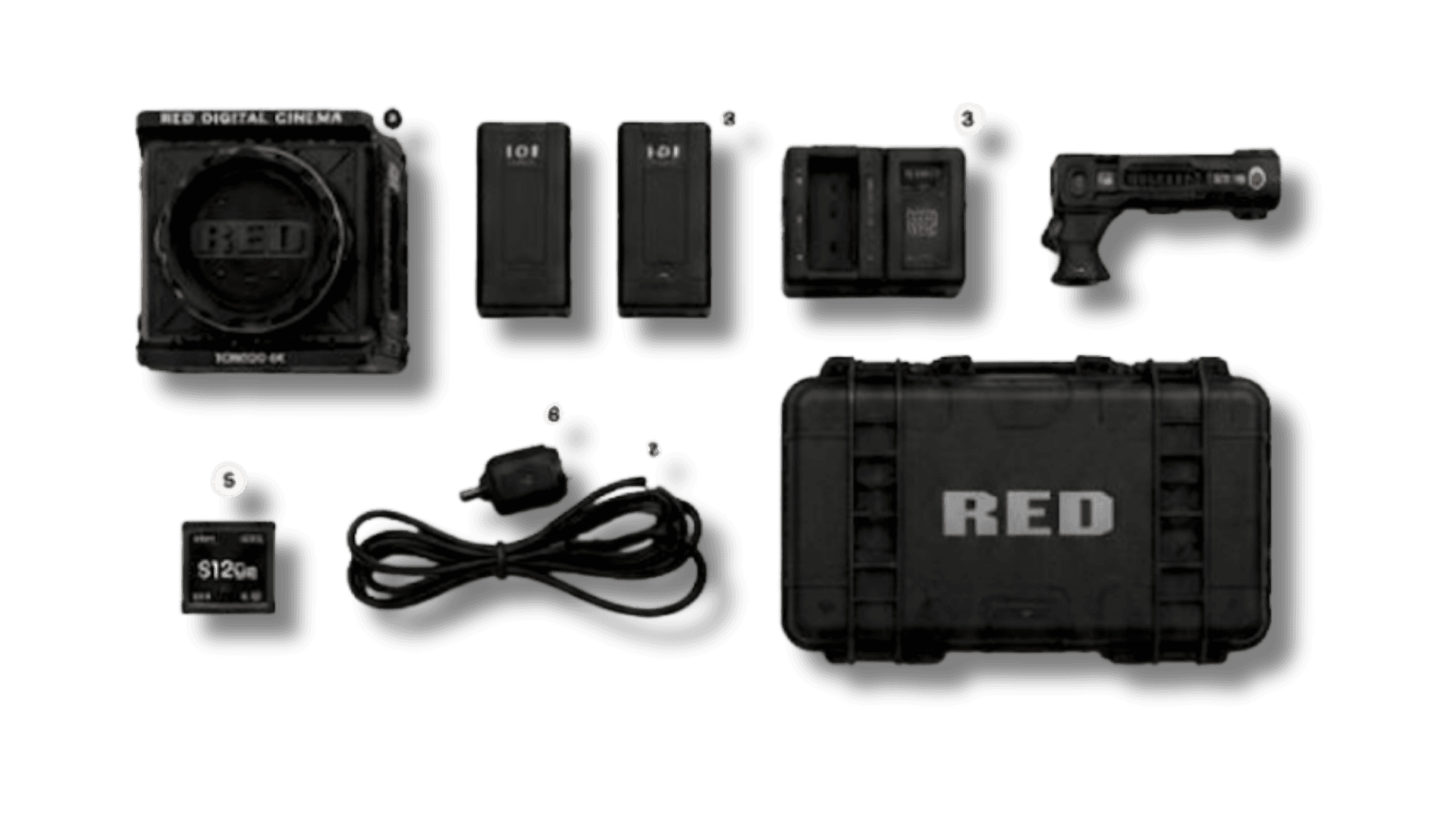 RED Komodo 6K (Body) included items